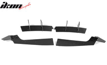 Load image into Gallery viewer, 2018-2021 Ford Mustang EcoBoost Gloss Black Rear Bumper Diffuser ABS