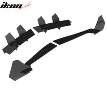 Load image into Gallery viewer, 2018-2021 Ford Mustang EcoBoost Gloss Black Rear Bumper Diffuser ABS