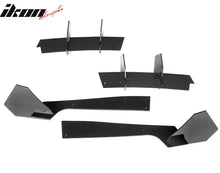Load image into Gallery viewer, 2018-2021 Ford Mustang EcoBoost Gloss Black Rear Bumper Diffuser ABS
