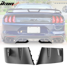 Load image into Gallery viewer, 2018-2024 Ford Mustang GT Unpainted Black Rear Bumper Diffuser