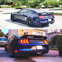 Load image into Gallery viewer, 2018-2024 Ford Mustang GT Unpainted Black Rear Bumper Diffuser