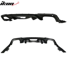 Load image into Gallery viewer, 2018-2024 Ford Mustang S550 2DR GT Style Matte Black Rear Diffuser PP