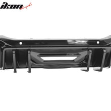 Load image into Gallery viewer, 2024-2025 Ford Mustang Competition Style Gloss Black Rear Diffuser PP