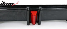 Load image into Gallery viewer, 2018-2022 Honda Accord Sport LED Rear Lip Diffuser Carbon Fiber Print