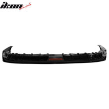 Load image into Gallery viewer, 2023-2025 Honda Accord IK Style Gloss Black 3PC Rear Diffuser w/ LED