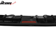 Load image into Gallery viewer, 2023-2025 Honda Accord IK Style Gloss Black 3PC Rear Diffuser w/ LED