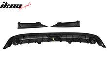 Load image into Gallery viewer, 2023-2025 Honda Accord IK Style Gloss Black 3PC Rear Diffuser w/ LED