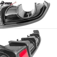 Load image into Gallery viewer, 2022-2024 Civic EX/Touring/Si Sedan Gloss Rear Diffuser W/LED+Dual Tip
