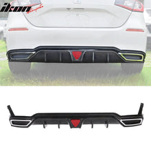 Load image into Gallery viewer, 2022-2024 Honda Civic Rear Diffuser Lip W/ Corner Spats PP