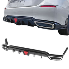 Load image into Gallery viewer, 2022-2024 Honda Civic Rear Diffuser Lip W/ Corner Spats PP