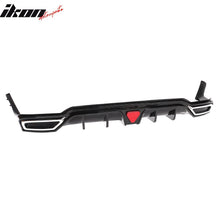 Load image into Gallery viewer, 2022-2024 Honda Civic Rear Diffuser Lip W/ Corner Spats PP