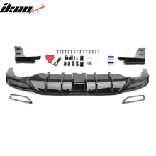 Load image into Gallery viewer, 2022-2024 Honda Civic Rear Diffuser Lip W/ Corner Spats PP
