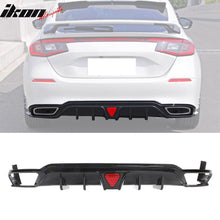 Load image into Gallery viewer, 2022-2024 Honda Civic Rear Diffuser Lip Aprons PP