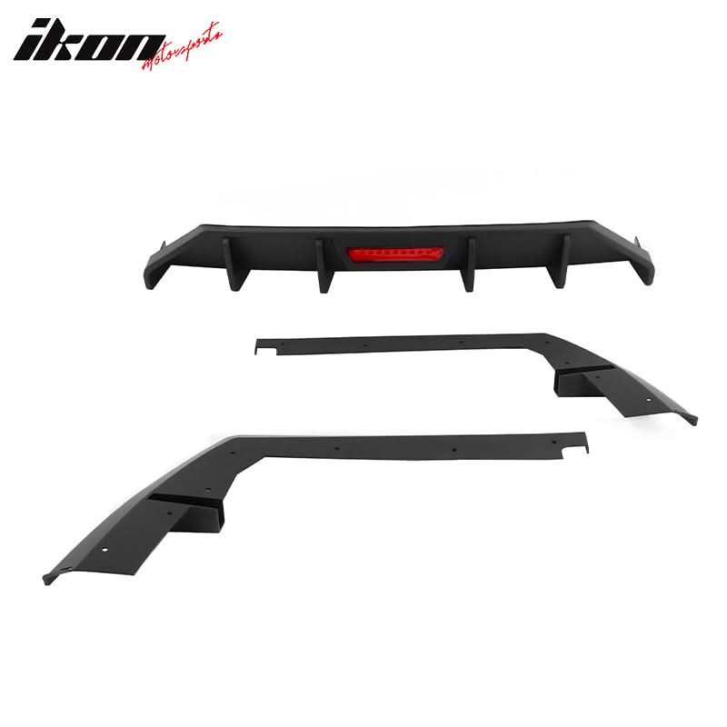 2021-2024 Hyundai Elantra 4DR Rear Bumper Diffuser PP