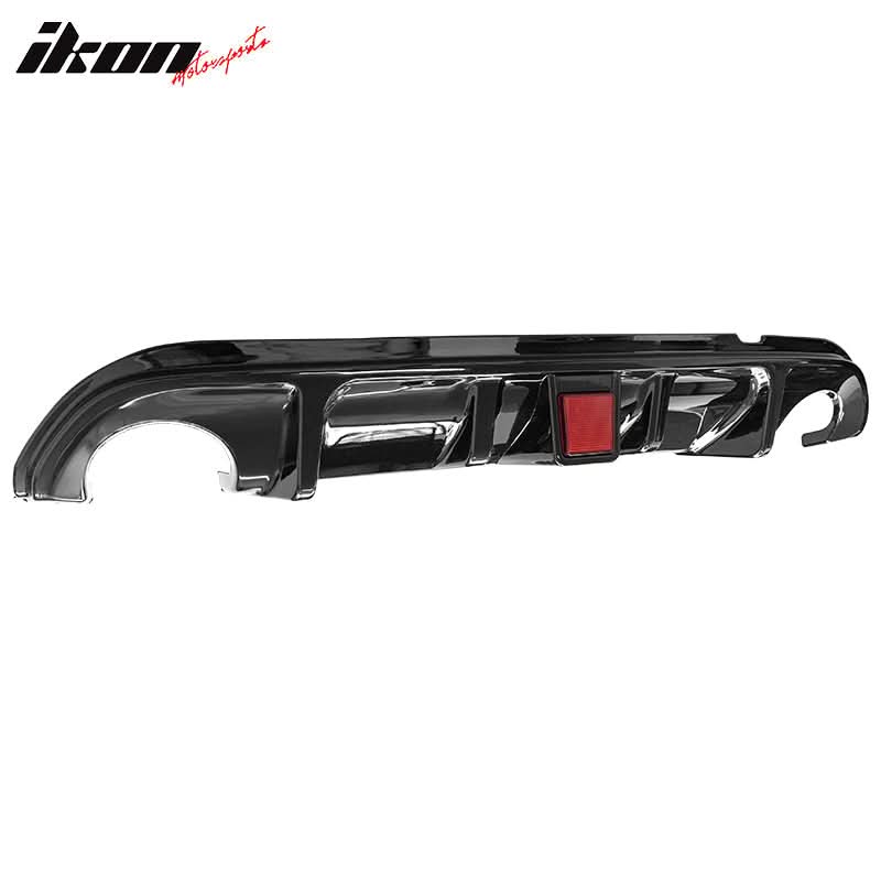 2014-2017 Infiniti Q50 LED Light Rear Bumper Diffuser PP