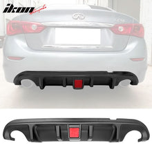 Load image into Gallery viewer, 2014-2017 Infiniti Q50 LED Light Rear Bumper Diffuser PP