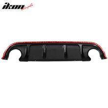 Load image into Gallery viewer, 2014-2017 Infiniti Q50  Rear Bumper Diffuser Spoiler Lip  ABS Sedan