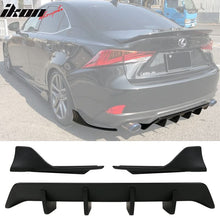 Load image into Gallery viewer, 2017-2020 Lexus IS F Sport Type A Rear Diffuser Spiltter &amp; Spats