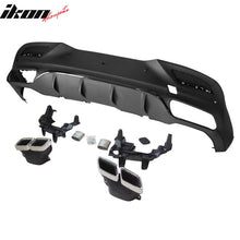 Load image into Gallery viewer, 2016-2019 Benz GLE-Class Coupe AMG Style Rear Bumper Lip Diffuser PP