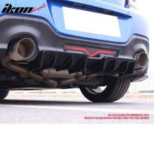 Load image into Gallery viewer, 2022-2025 Subaru BRZ &amp; Toyota GR86 JDM Style Matte Black Rear Diffuser