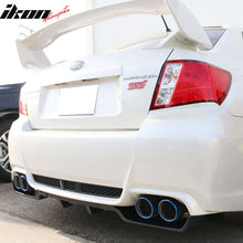 Load image into Gallery viewer, 2011-2014 Subaru Impreza WRX STI Texture Black Rear Diffuser ABS