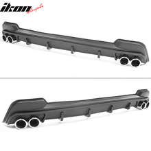 Load image into Gallery viewer, 2020-2022 Toyota Corolla L LE XLE Rear Diffuser Silver Lower Trim Tips