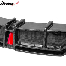 Load image into Gallery viewer, 2017-2024 Tesla Model 3 IKON Style Rear Diffuser W/ LED PP