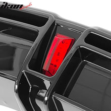 Load image into Gallery viewer, 2017-2024 Tesla Model 3 IKON Style Rear Diffuser W/ LED PP