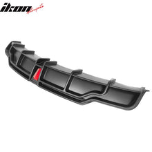 Load image into Gallery viewer, 2017-2024 Tesla Model 3 IKON Style Rear Diffuser W/ LED PP