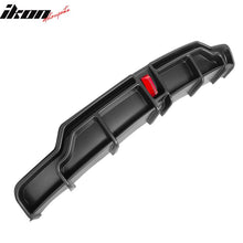 Load image into Gallery viewer, 2017-2024 Tesla Model 3 IKON Style Rear Diffuser W/ LED PP