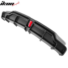 Load image into Gallery viewer, 2017-2024 Tesla Model 3 IKON Style Rear Diffuser W/ LED PP