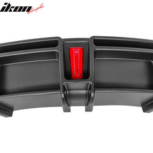 Load image into Gallery viewer, 2017-2024 Tesla Model 3 IKON Style Rear Diffuser W/ LED PP