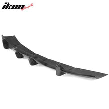 Load image into Gallery viewer, 2021-2024 Tesla Model S Gloss Black V Rear Bumper Lip Carbon Fiber