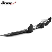 Load image into Gallery viewer, 2021-2024 Tesla Model S Gloss Black V Rear Bumper Lip Carbon Fiber