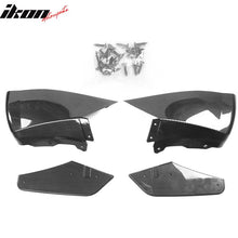 Load image into Gallery viewer, 2020-2024 Tesla Model Y Rear Diffuser Shark Fin Splitter
