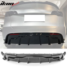 Load image into Gallery viewer, 2020-2024 Tesla Model Y Rear Diffuser Shark Fin Splitter