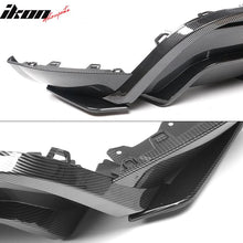Load image into Gallery viewer, 2020-2024 Tesla Model Y Rear Diffuser Shark Fin Splitter