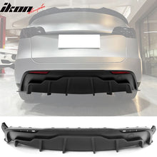Load image into Gallery viewer, 2020-2024 Tesla Model Y Rear Diffuser Shark Fin Splitter