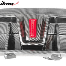 Load image into Gallery viewer, 2020-2024 Tesla Model Y Rear Diffuser IKON Style W/ LED PP