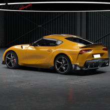 Load image into Gallery viewer, 2020-2025 Toyota GR Supra MZ Spped Rear Bumper Lip Gloss Carbon Fiber