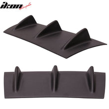 Load image into Gallery viewer, 2008-2013 BMW M3 E90 E92 E93 3Fin Matte Black Rear Bumper Diffuser ABS