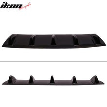 Load image into Gallery viewer, 2015-2024 Dodge Charger 5 Fins Gloss Black Rear Bumper Diffuser ABS