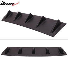Load image into Gallery viewer, 2015-2024 Dodge Charger V1 Matte Black Rear Bumper Lip Diffuser ABS