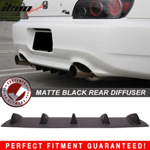Load image into Gallery viewer, 2000-2009 Honda S2000 AP1 V1 Matte Black Rear Bumper Lip Diffuser ABS