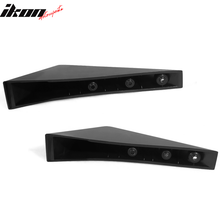 Load image into Gallery viewer, Universal Unpainted Rear Bumper Lip Lower Diffuser Shark Fins ABS 4PC