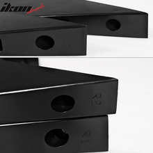 Load image into Gallery viewer, Universal Unpainted Rear Bumper Lip Lower Diffuser Shark Fins ABS 4PC