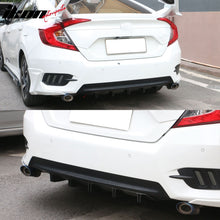 Load image into Gallery viewer, Universal Rear Bumper Diffuser Shark Fin 2PCS Design 33 PP