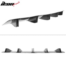 Load image into Gallery viewer, Universal Rear Bumper Diffuser Shark Fin 2PCS Design 33 PP