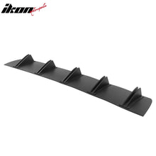 Load image into Gallery viewer, Universal Rear Bumper Diffuser Shark Fin 2PCS Design 33 PP