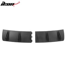 Load image into Gallery viewer, Universal Rear Bumper Diffuser Shark Fin 2PCS Design 33 PP
